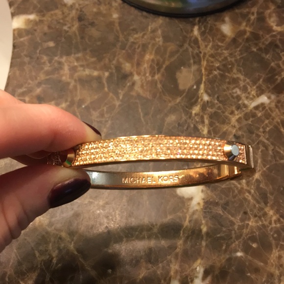 KORS Michael Kors Jewelry - Michael Kors rose gold bracelet